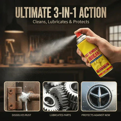 Rust Remover Spray for Car & Bike (Pack of 2)| Multi-Purpose Rust Cleaner Spray for Metal Surfaces | Instant Rust-Off & Protect Formula